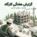 گزارش هفتگی کارگاه؛ تصویر آموزشی مدیرساخت